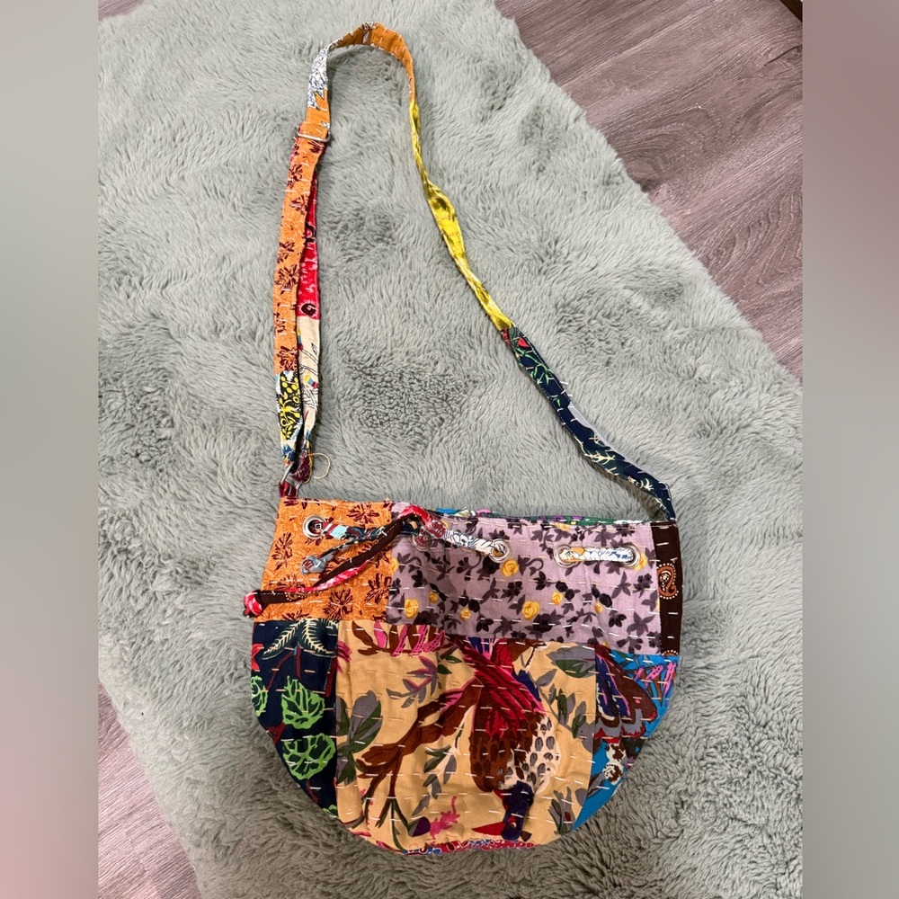Cost Plus World Market Multicolor Crossbody Bag